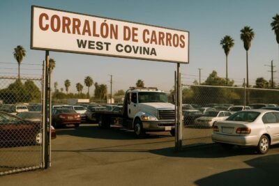 Corralones de Carros Cerca de Mí en West Covina, California – Ubicaciones, Tarifas y Procedimientos
